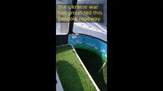 How is the Ukraine war GROUNDING a Swiss ropeway? #shorts