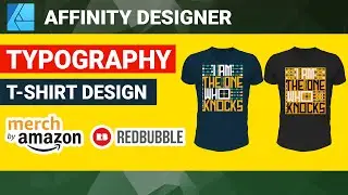 Affinity Designer | Make Better Text Based T shirt Designs