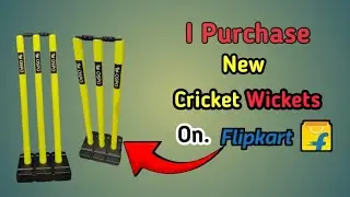 My new cricket stumps 🏏.#cricket #sports #cricketlover