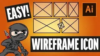 Make a Wireframing Icon in Illustrator—So Easy!