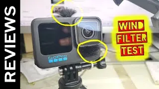 GoPro 11 wind muffler/filterTest