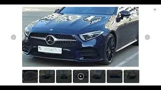 CarSwitch product page with Cappasity 3D View