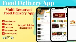 Food Delivery Multi Restaurant - Food Delivery App with Laravel Admin and Restaurant Panel