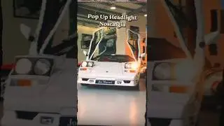 Pop up headlight nostalgia #nostalgia #nostalgic #cars #facts #foryou #video