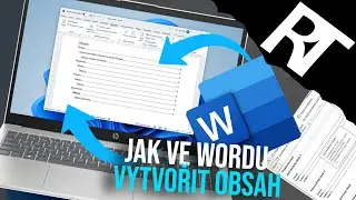 Jak vytvořit obsah ve Wordu - Jak udělat obsah ve Wordu - Jak ve Wordu vytvořit obsah - Word návod