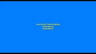 Javascript Tutorial Bangla (5th Function -  parameters)