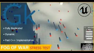 GKFogOfWar - StressTest - over 300 units!