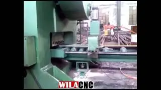 CNC automatic steel billet cutting machine for cutting 100mm diameter steel rod