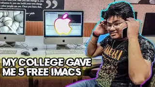 MY COLLAGE GAVE ME 5 IMAC | DELHI | VLOG #1