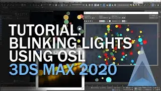 3DS MAX 2020 Tutorial - Blinking lights! using OSL