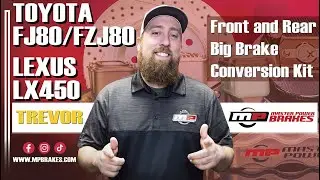 Master Power FJ80/FZJ80 LX450 Big Brake Kit