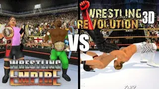 Wrestling Empire Vs Wrestling Revolution 3D| Which is better?