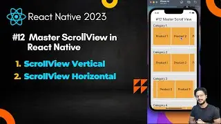 #12 Master ScrollView Just in React Native #reactnative #scroll #javascript
