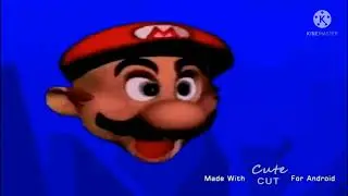 YTP Tennis round 1 Mario head goes super glitchy