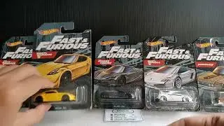 Hot Wheels Fast and Furious 2020 Edition by Phunit Keychain Collection