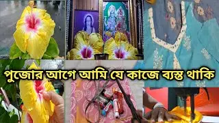 পুজোর ব্যাস্ততা সবার মাঝে আমি কোন কাজে ব্যস্ত থাকি @amblogs.5205