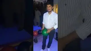 Playing Bowling With Friends