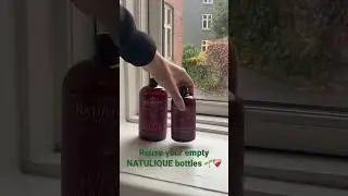 Reuse your empty NATULIQUE bottles 🌱