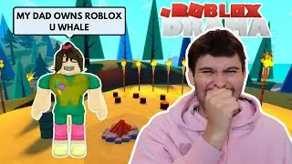 TROLLING kids on Total Roblox Drama VC 😈