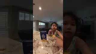 Yummy! Daddy bought more “Kraft Macaroni N cheese” for Chloe; she happily enjoyed it .😄😋