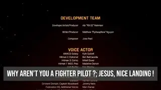 End Credits Dialogue w/ Subtitles | Project Wingman