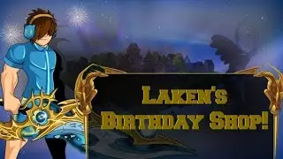 AQW- Laken's Birthday Shop! Super Short video
