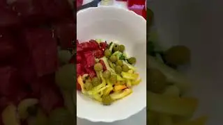 Греческий салат #еда #кулинария #рецепты #салат