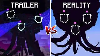 Wither Storm Trailer VS Reality