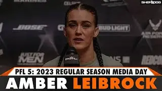 Amber Leibrock: $1million is mine if I beat Larrisa | PFL 5 Media Day interview