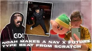 Noah Mejia Makes a HIT beat for Nav and Future- Fl Studio