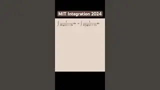 MIT Integration Bee 2024 