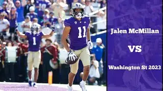 Jalen McMillan vs Washington State 2023