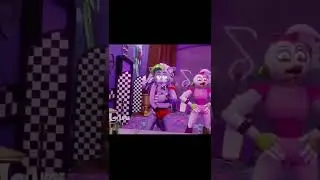 Roxy💜💚 and chica💗🤍