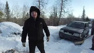 Ховер клуб и зимний хребет Уреньга.