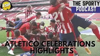 Atletico Madrid all celebrations after la liga win|la liga,la liga live,football,atletico madrid