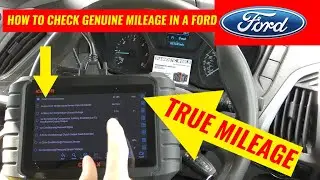How To Find The True Mileage on a Ford Transit Custom And Other Ford vehicles