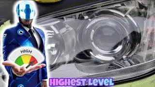 highest level of HEADLIGHT RESTORATION 📈