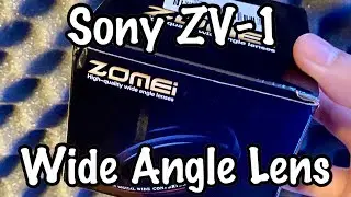 Sony ZV-1 | ZOMEi Wide Angle Lens