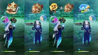 Neuvillete artifact Comparison Which one the Best !! Mac hunter, HoD, Wanderer , Mixed !!!