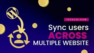 How To Sync User Accounts Across Multiple WordPress Websites | Techyze