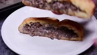 Low Carb (Fat Head) Bacon Cheeseburger Calzone
