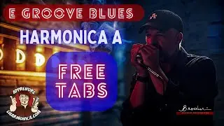 E Groove Blues – Harmonica A – Free tabs