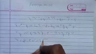 Shorthand Exercise No 118