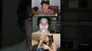 witnessing him sing OUI to his crush