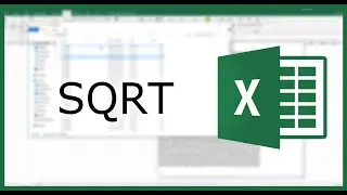 Excel SQRT Function: Find the Square Root of a Value | Excel in Minutes