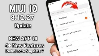 MIUI 10 8.12.27 update Rolling Out | Download Link | Full Review
