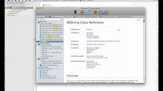 Quick Tip - Viewing class reference documentation in xCode 4.2