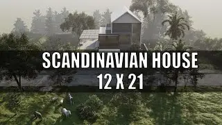 SCANDINAVIAN HOUSE 12 X 21