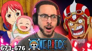 Usopp The LEGEND! | ONE PIECE Episode 673, 674, 675 & 676 REACTION!