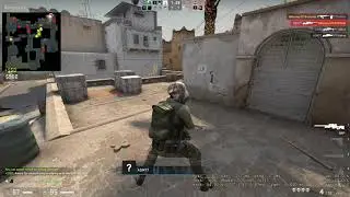 Random Guy Clutches CS:GO Dust 2 Casual| TheBirchTree1205